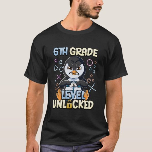 T-shirt Niveau 6e Débloqué (Devant)