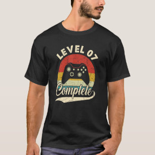 T-shirt Niveau 7 Aniversaire du 7e Mariage pour son H