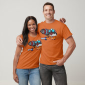 T-shirt niveau 7 de bazooka (Unisexe)