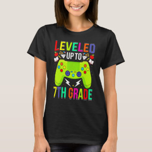 T-shirt Niveau 7e année de retour à l'école Enseignants po