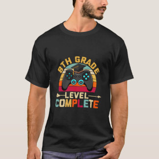 T-shirt Niveau 8Ème Classe Complète De Joueur Terminé 2023