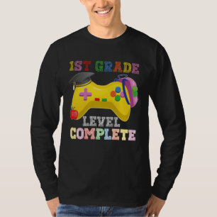 T-shirt Niveau Complète Heureux Dernier Jour De 1ère Année