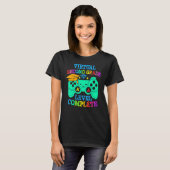 T-shirt Niveau de 2e année virtuelle Vidéo complète (Devant entier)