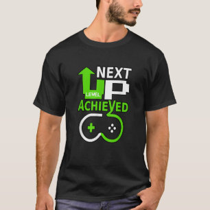 T-shirt Niveau de conception de l'anniversaire du joueur a