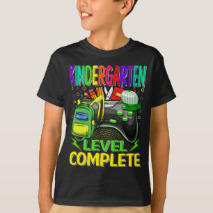 T-shirt Niveau de maternelle Jeu vidéo complet