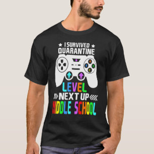 T-shirt Niveau De Mise En Quarantaine Prochain Jusqu'Au Mi