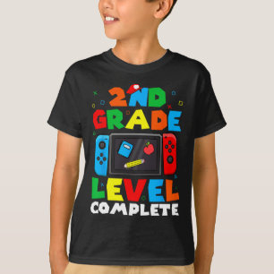 T-shirt Niveau De Niveau Complet Vidéo Jeu Dernier Jour De