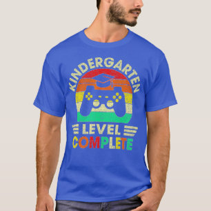T-shirt Niveau d'obtention du diplôme de la maternelle Jeu