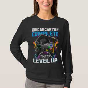 T-shirt Niveau d'obtention du diplôme de la maternelle pou