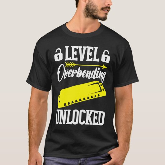 T-shirt Niveau du lecteur Harmonica déverrouillé (Devant)