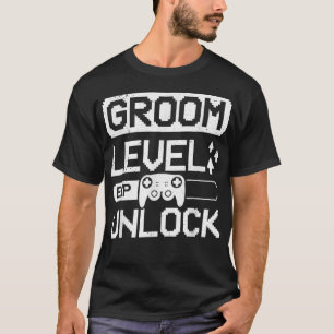 T-shirt Niveau du marié débloque l'enterrement de vie de g