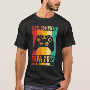 T-shirt Niveau Homme Terminé Papa 2023 Chargement futur Ga
