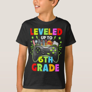 T-shirt Niveau jusqu'à 6e année Enseignant 6e année Retour