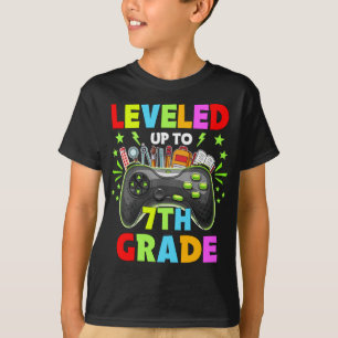 T-shirt Niveau jusqu'à la 7e année Enseignant 7e année Ret