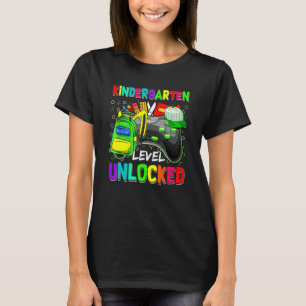 T-shirt Niveau Maternelle Débloqué Enfants Garçons Joueurs