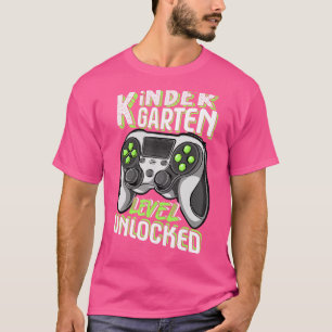 T-shirt Niveau Maternelle Débloqué Jeu De Rentree Scolaire