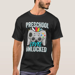 T-shirt Niveau Maternelle Débloqué Jeu Vidéo Rentrée Scola