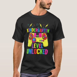 T-shirt Niveau Maternelle Débloqué Rentree Scolaire Garço