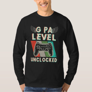 T-shirt Niveau Mens G Pa Déverrouillé Niveau Jusqu'À G Pa