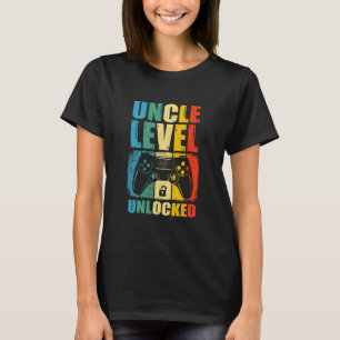 T-shirt Niveau Oncle Débloqué Nivéllé à Oncle Promu