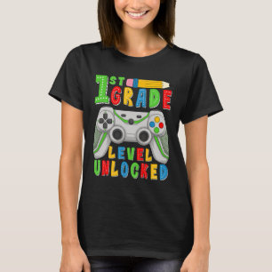T-shirt Niveau Première Année Débloqué Ck Pour Aller à L'é