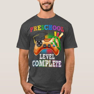 T-shirt Niveau Préscolaire Terminer La Dernière Journée De
