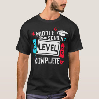 T-shirt Niveau Secondaire Terminé De 2024 Diplôme