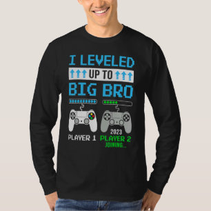 T-shirt Niveau Supérieur à Grand Frère 2023 Mignon Je Vais