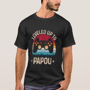 T-shirt Niveau Supérieur À Papou Cadeaux De Jeux Vidéo Pou