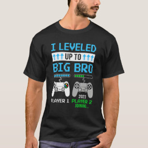 T-shirt Niveau Supérieur Grand Frère 2023 Mignon Je Vais ê
