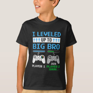 T-shirt Niveau Supérieur Grand Frère 2026 Vidéo de jeu drô