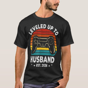T-shirt Niveau Supérieur Mari Est 2026 Nouvellement Marié