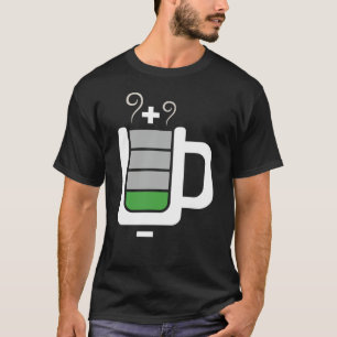 T-shirt Niveaux de café critiques