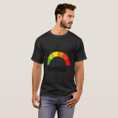 T-shirt Niveaux de cortisol bas v meme (Devant entier)