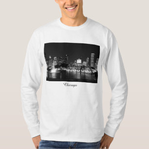T-shirt Niveaux de gris Grant Park Chicago