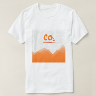 T-shirt Niveaux élevés de pollution par le dioxyde de carb