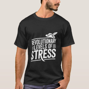 T-shirt Niveaux révolutionnaires de l'humour patriote stre