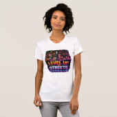 T-shirt Nivelez les rues (Devant entier)