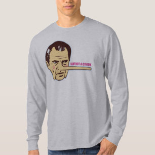 T-shirt Nixon, je ne suis pas un escroc