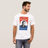 T-shirt Nixon - maintenant plus que jamais - 1972 (Devant entier)