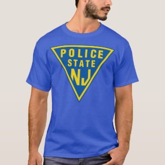 T-SHIRT NJ DE L'ÉTAT DE POLICE