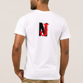 T-shirt NJ (New Jersey) (Dos)