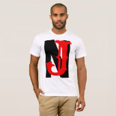 T-shirt NJ (New Jersey) (Devant entier)