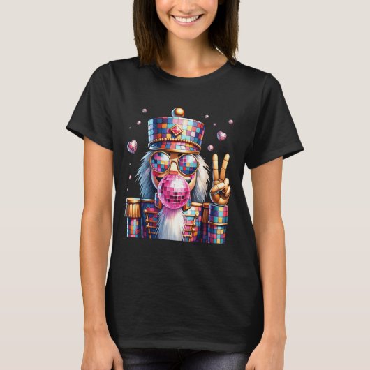 T-shirt Nk Disco Nutcracker Bubblegum Christmas For Men Wo (Devant)