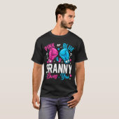 T-shirt Nk Or Blue Granny Loves You Boxing Gender Reveal (Devant entier)