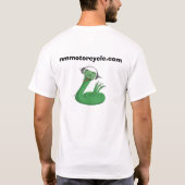 T-shirt nmmotorcycle.com (Dos)