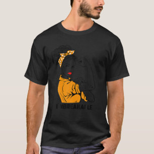 T-shirt NMO Guerrier Indestructible Chemise Neuromyélite O