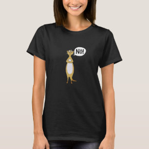 T-shirt Nö Amuse avec Evil Meerkat
