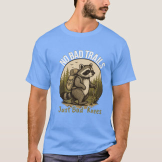 T-shirt No Badrails Just Bad Knees Funny Hikingee for Outr
