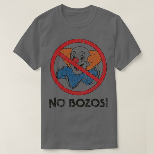 T-shirt No Bozos 1983 (Design devant)